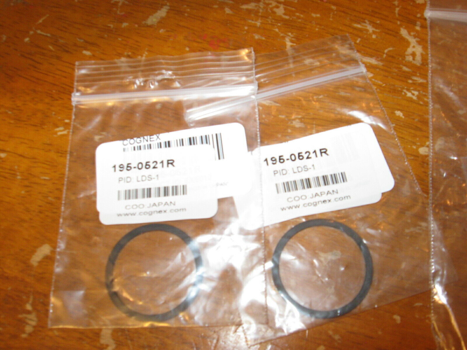 NEW LOT of 2 Cognex Camera Lens 1MM Spacer Ring Gasket # 195-0521R - $16.12