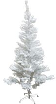 6 FOOT WHITE ARTIFICIAL CHRISTMAS TREE 550 TIPS - $36.00