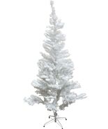 6 FOOT WHITE ARTIFICIAL CHRISTMAS TREE 550 TIPS - $36.00