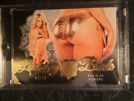 BILLIE JO POWERS 4/10 Benchwarmer Looking Back GOLD FOIL Rare!!!  - $182.97 CAD