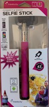 Travelosity Selfie Stick with Connect &amp; Shoot Button Expands 43&quot; - £10.14 GBP