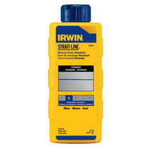 Irwin Strait Line 64901 Permanent Blue Marking Chalk 8oz Job Site Mark Tools - £6.79 GBP