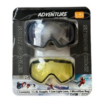 Adventure Pro Series Sport Goggles Ski Snowmobile  - £12.47 GBP