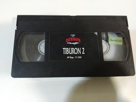 Hellraiser II 2 Terror - VHS Tape Spanish Only the Tape sin Box - $182.28 MXN