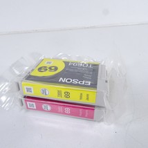 Epson 69 Ink Set Genuine T0693 Magenta T0694 Yellow - $10.79