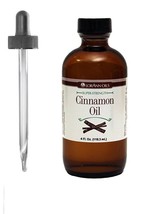 LorAnn Cinnamon Oil SS Flavor, 4 ounce bottle - Includes a threaded Glass - $27.13