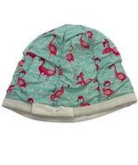 Janie &amp; Jack Kids Flamingo Swim Cap 10-12 Lightweight Polyester Turquois... - $29.43 CAD