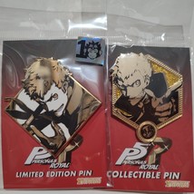 Persona 5 Ryuji Sakamato Skull Enamel Pins Set Official Atlus Collectibles - £20.34 GBP