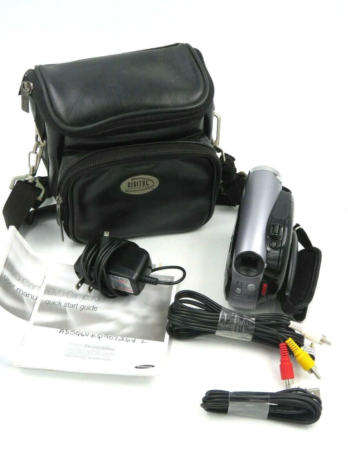 Samsung Digital Camcorder Schneider Kreuznach 34x Zoom w/ Battery NO CHA... - $12.82