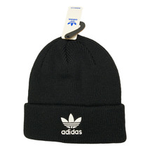 Nwt Adidas Msrp $34.99 Women&#39;s Soft Stretch One Size Fits All Black B EAN Ie Hat - £15.71 GBP