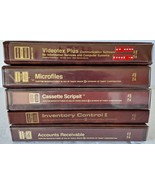 TRS-80 Model Software &amp; Manual Lot Videotex Microfiles Scripsit Inventor... - $190.01 CAD