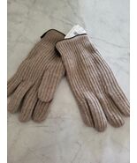 Men&#39;s Portolano 100% Cashmere Winter Gloves Beige Size Medium - $912.94 MXN