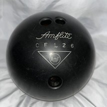 AMF Amflite Solid Black Bowling Ball 13lbs 5oz Drilled CF126 - £19.45 GBP