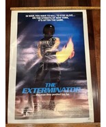 A FLAMETHROWER MANIAC IS L O O S E !! -- 1980 poster 27x41 -- &quot;THE EXTER... - €42,00 EUR