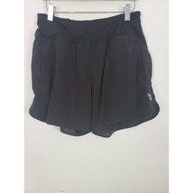 Baleaf Athletic Wear Shorts Medium Womens Black Pull On Pockets Stretch Waist - £14.78 GBP