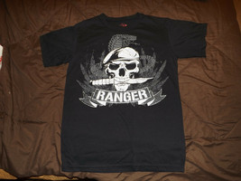 t-shirt, rothco ranger skull and dagger cobra snake weed leaf - $15.00