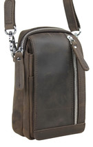 Vagarant Traveler Full Grain Leather Small Shoulder Waist Bag LH40.DS - $60.00