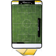 Skilz Soccer Coaches Two Sided Board Dry Erase Board 9&quot; x 15&quot; With Clip - £15.91 GBP