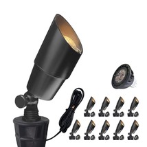 COLOER Die-cast Brass Landscape SpotlightBlack 10-Pack with 5W Aluminum ... - $526.67
