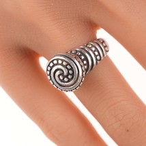 sz6 Retired James Avery African beaded ring in sterling - £107.09 GBP