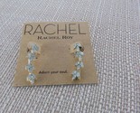  Rachel Roy Women 3 Leaf Design Earrings  - $22.06