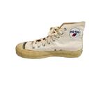 Vintage 1970s Pro Keds Beige White High Tops Sneakers Canvas Men Size 5.5 - $217.80