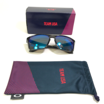Oakley Sunglasses OO9448-4260 SYLAS Clear Gray Frames Sapphire Prizm Team USA - $111.98