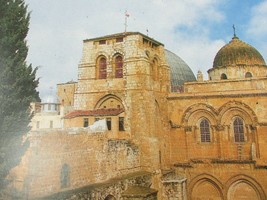 Vintage Postcard Jerusalem Church The Holy Sepulchre 31331 Isreal - $17.81