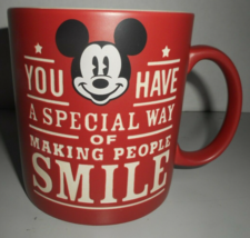 Disney Parks Mickey Mouse Mug You Have A Special Way of Making People Sm... - $19.99