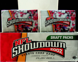 NFL Showdown 2002 Sports Card Game - Draft Packs - New - £12.45 GBP