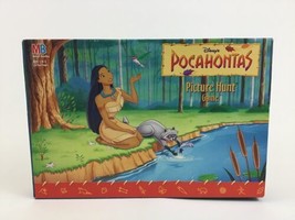 Pocahontas Picture Hunt Game MB Original Disney Memory Game New Vintage ... - $19.75