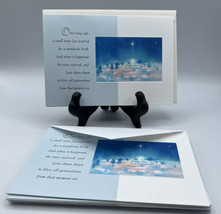 Greeting Christmas Hallmark Vintage Bethlehem Scene 14 Cards Unboxed - £8.27 GBP