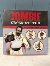 Zombie Cross Stitch Kit With 12 Patterns to Raise The Dead Fabric Needle... - $12.86
