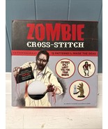 Zombie Cross Stitch Kit With 12 Patterns to Raise The Dead Fabric Needle... - $239.64 MXN