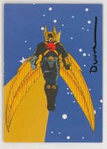 Jan Duursema SIGNED 1994 SkyBox Wal-mart EXC DC Comics JLA  Art  Card ~ Hawkman - $12.86