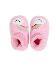 Wonder Nation Baby Girls Rainbow Bootie Slippers, Pink Size 6 - $12.60