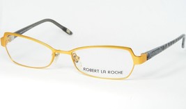 Robert La Roche Rlr 214 10 Gold Yellow Eyeglasses Glasses 52-16-130mm (Notes) - £56.33 GBP