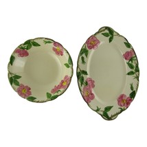 Franciscan Desert Rose Oval 12&quot; Serving Platter and 8&quot; Serving Bowl Dishes - £17.89 GBP