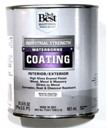 Do It Best Quality Paints Industrial Strength Waterborne Gloss White Pas... - £22.34 GBP