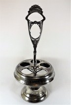 Antique Aesthetic Castor Stand  Silver Plate Victor Silver Co. Bird w/ E... - $16.04