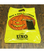 Uno pizzeria restaurant and bar plastic Halloween bag pumpkin graphic  - $26.99 CAD