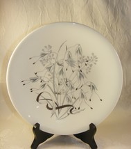 Vintage Wedgwood China Wild Oats Platinum 9&quot; Luncheon Plate Made in Engl... - $368.72 MXN