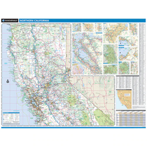 Proseries Wall Map: Northern California (R) - £210.60 GBP