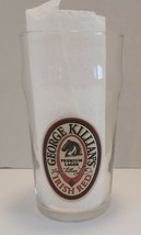 5.5&quot; George Killians Irish Red Premium Lager Beer Glass Horse Head Logo 12oz - £4.75 GBP