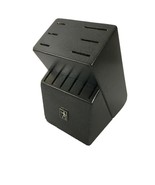 J. A. Henckels Wooden Knife Block 12 Slots Black - $19.80