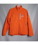 NFL Denver Broncos Jacket Mens Large Orange Dunbrooke Football Full Zip ... - $1,184.24 MXN
