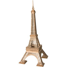 Robotime Classic 3D Wooden Puzzle Kit - Eiffel Tower - £34.92 GBP