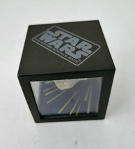 Star Wars The Empire Strikes Back Yoda &amp;Darth Vader Mirrored 3D Cube Lucas Films - £9.64 GBP