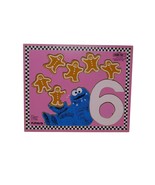 Playskool 1973 Sesame Street Cookie Monster 6 Cookies Wooden Puzzle 315-7 - $164.22 MXN