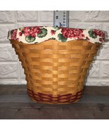 Longaberger 2002 Grandma Bonnie Longaberger&#39;s May Series Geranium Basket... - $875.43 MXN